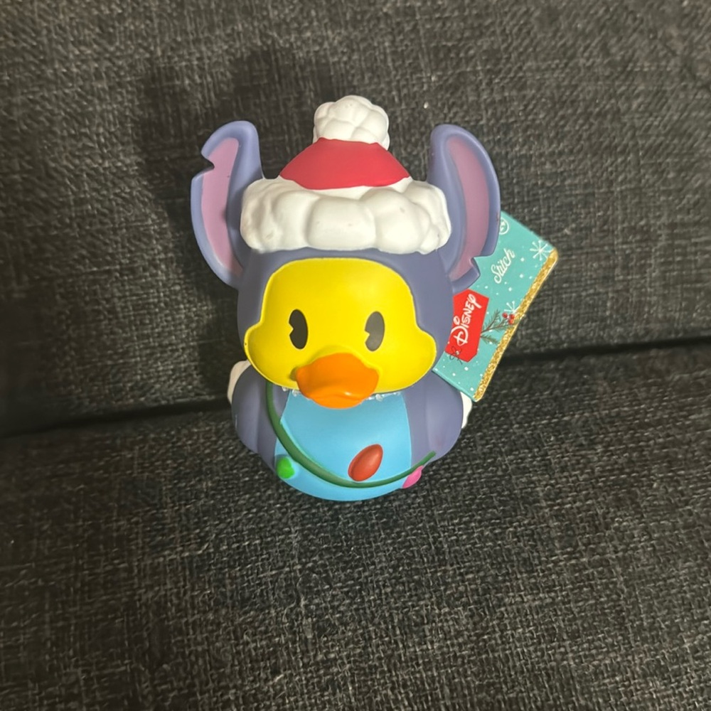 Stitch Christmas rubber duck